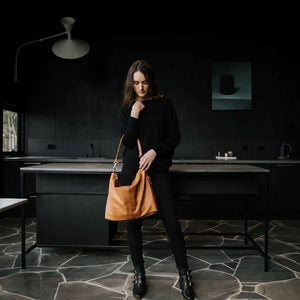 DUSKY ROBIN Adele Bag - Tan HANDBAG - Zabecca Living