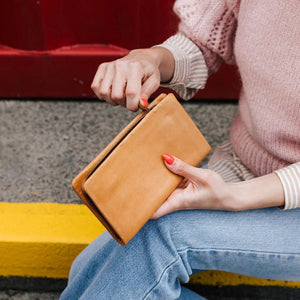 DUSKY ROBIN Harriet Purse - Navy WALLET - Zabecca Living