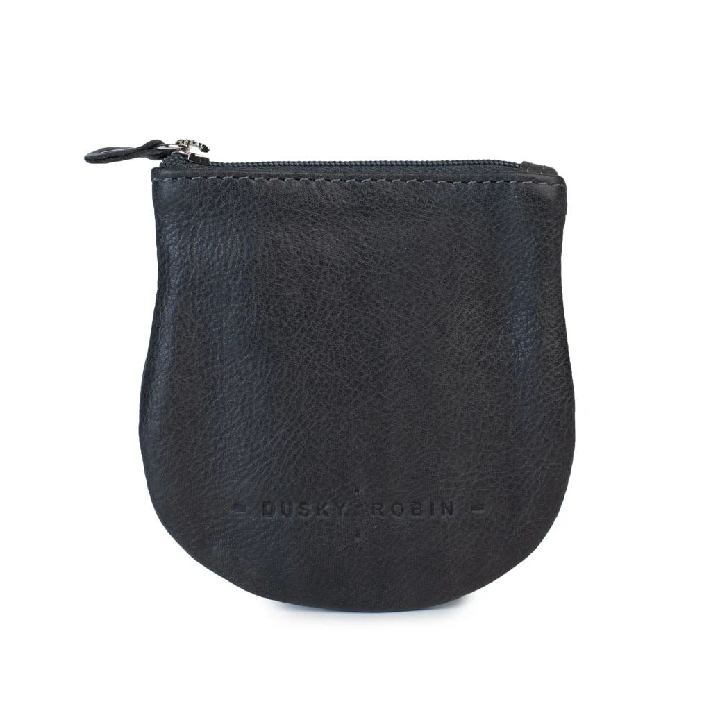 DUSKY ROBIN Lilly Coin Purse - Black COIN PURSE - Zabecca Living