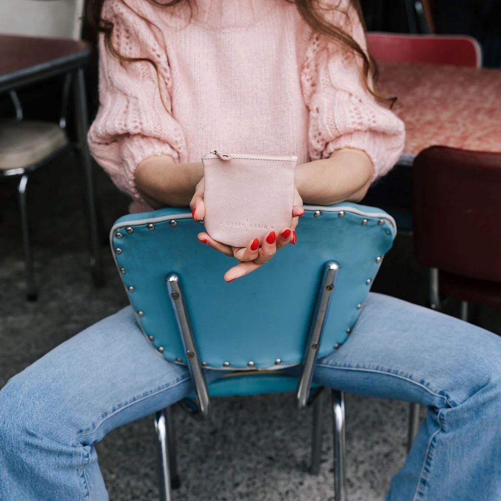 DUSKY ROBIN Lilly Coin Purse - Navy COIN PURSE - Zabecca Living