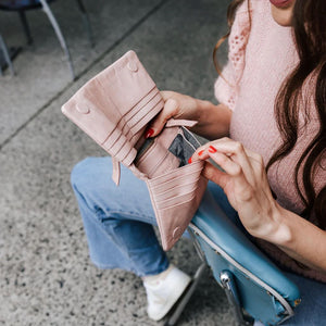 DUSKY ROBIN Mila Purse - Navy WALLET - Zabecca Living