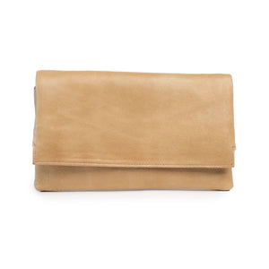 DUSKY ROBIN Paulie Bag / Clutch - Sand HANDBAG - Zabecca Living