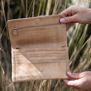 DUSKY ROBIN Sirena Purse - Sand WALLET - Zabecca Living