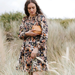 DUSKY ROBIN Zoe Bag Clutch - Black HANDBAG - Zabecca Living