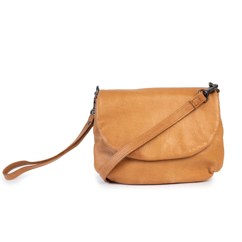 DUSKY ROBIN Zoe Bag Clutch - Tan HANDBAG - Zabecca Living