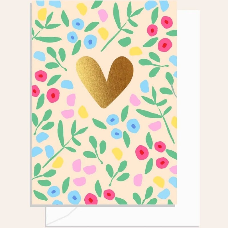 ELM PAPER Greeting Card - Garden Heart - Zabecca Living