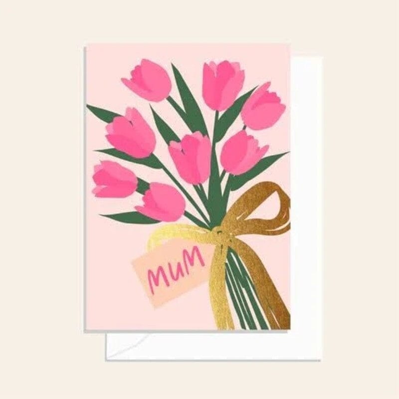 ELM PAPER Greeting Card - Mum Flower Bunch - Zabecca Living