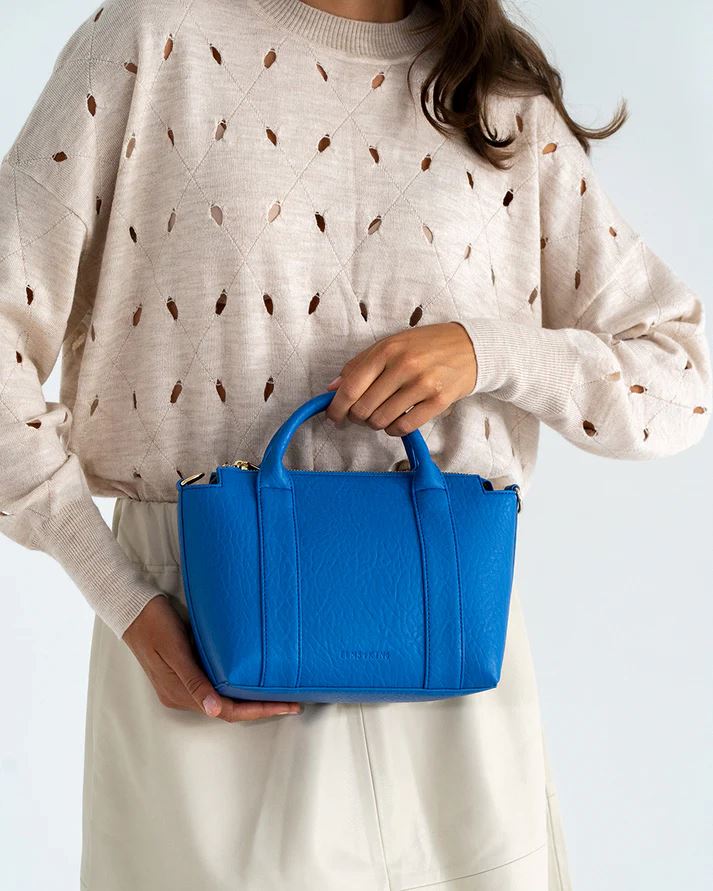 ELMS + KING Baby Messina Tote - Blue HANDBAG - Zabecca Living