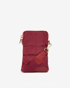 ELMS + KING Baker Phone Bag - Burgundy HANDBAG - Zabecca Living
