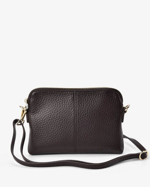 ELMS + KING Bowery Crossbody - Chocolate HANDBAG - Zabecca Living