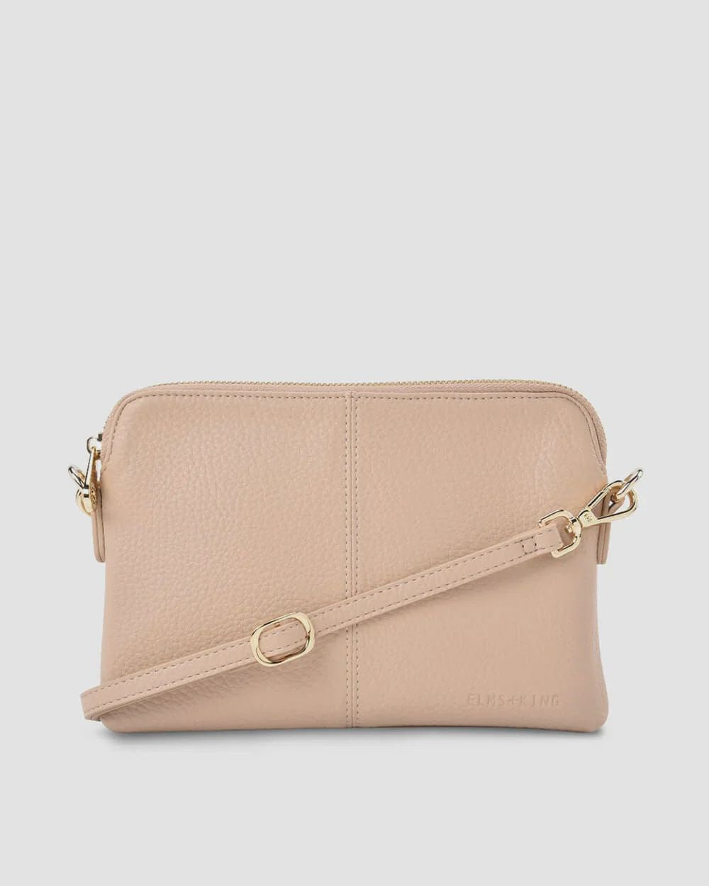 ELMS + KING Bowery Crossbody - Neutral Pebble HANDBAG - Zabecca Living