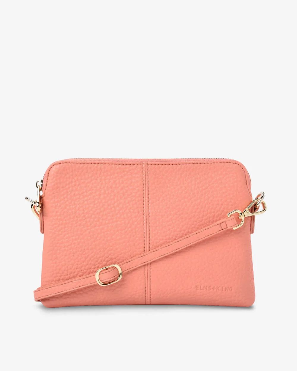 ELMS + KING Bowery Crossbody - Peach HANDBAG - Zabecca Living