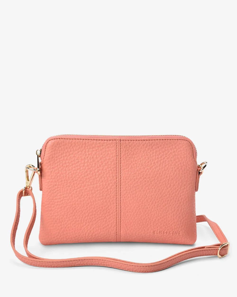 ELMS + KING Bowery Crossbody - Peach HANDBAG - Zabecca Living