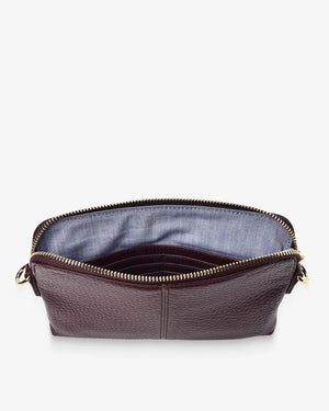 ELMS + KING Bowery Crossbody - Wine HANDBAG - Zabecca Living