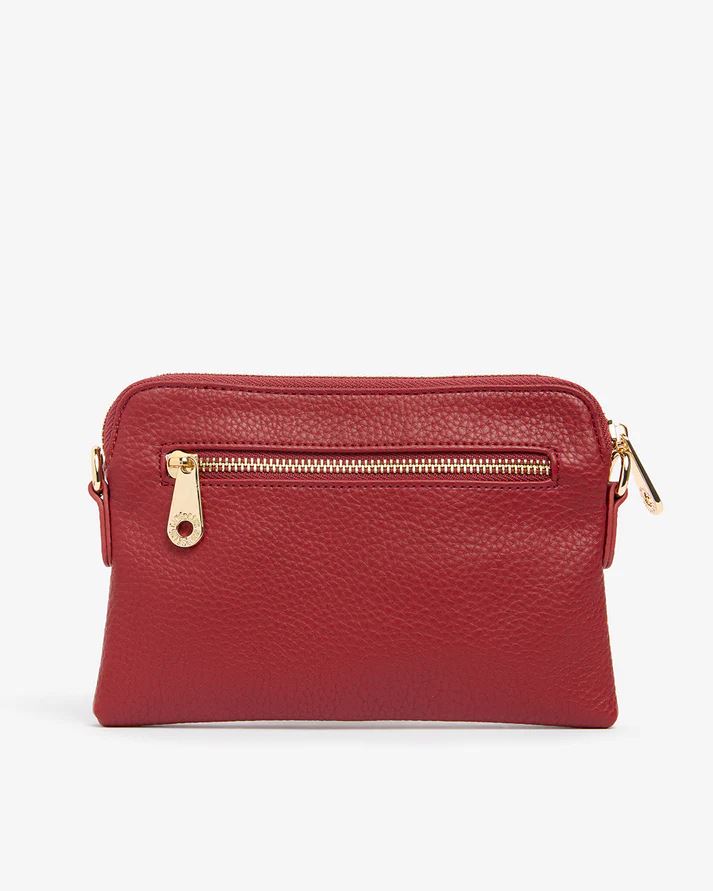ELMS + KING Bowery Petite Wallet - Burgundy HANDBAG - Zabecca Living