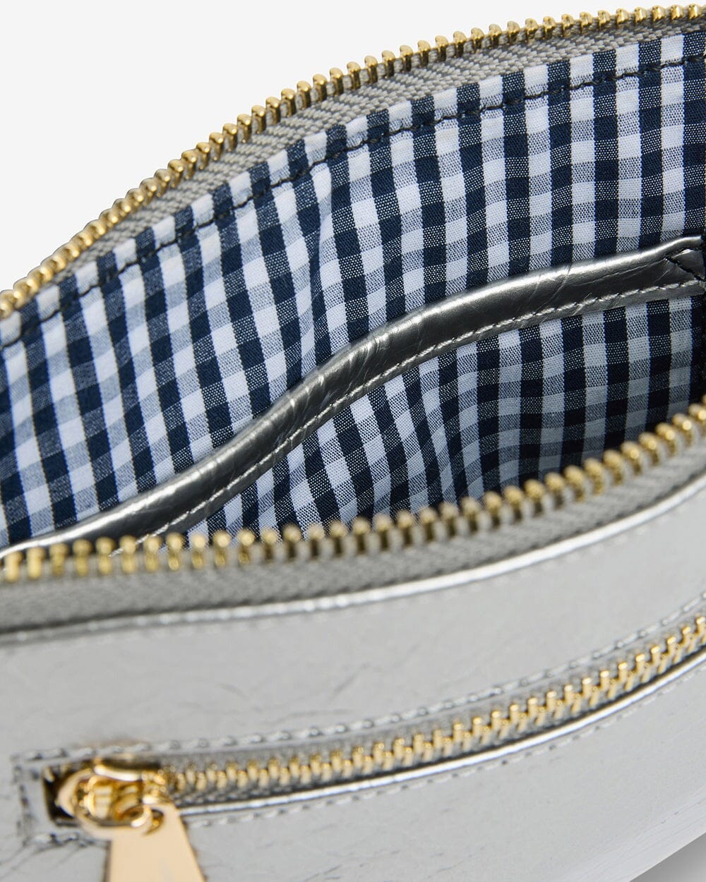 ELMS + KING Bowery Petite Wallet - Titanium Crinkle HANDBAG - Zabecca Living