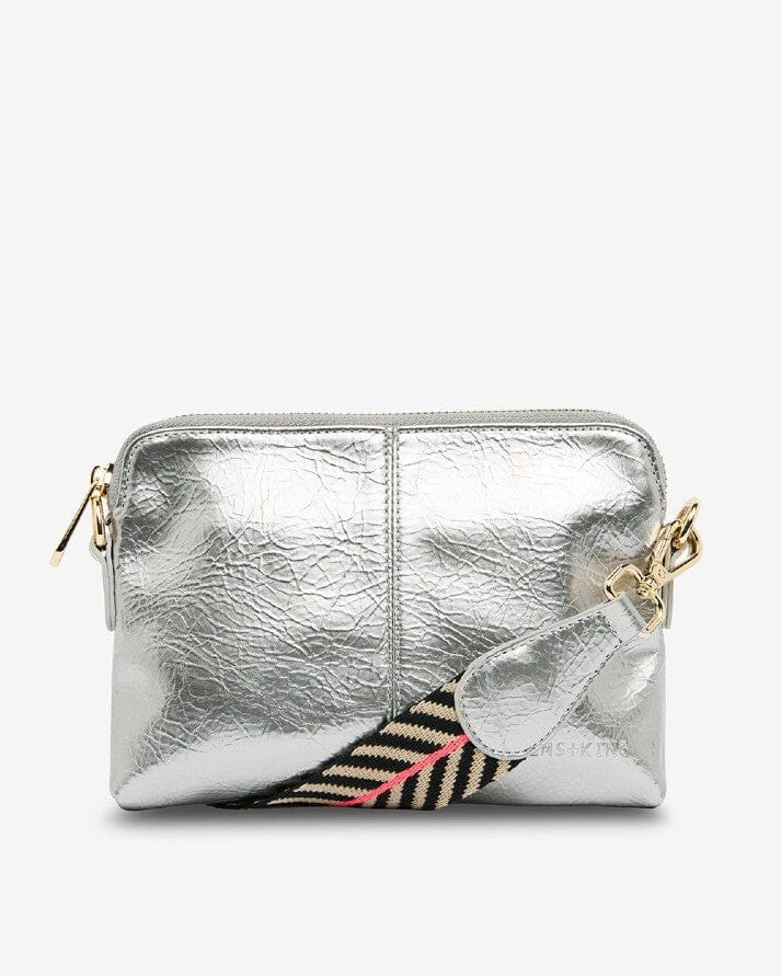 ELMS + KING Bowery Petite Wallet - Titanium Crinkle HANDBAG - Zabecca Living