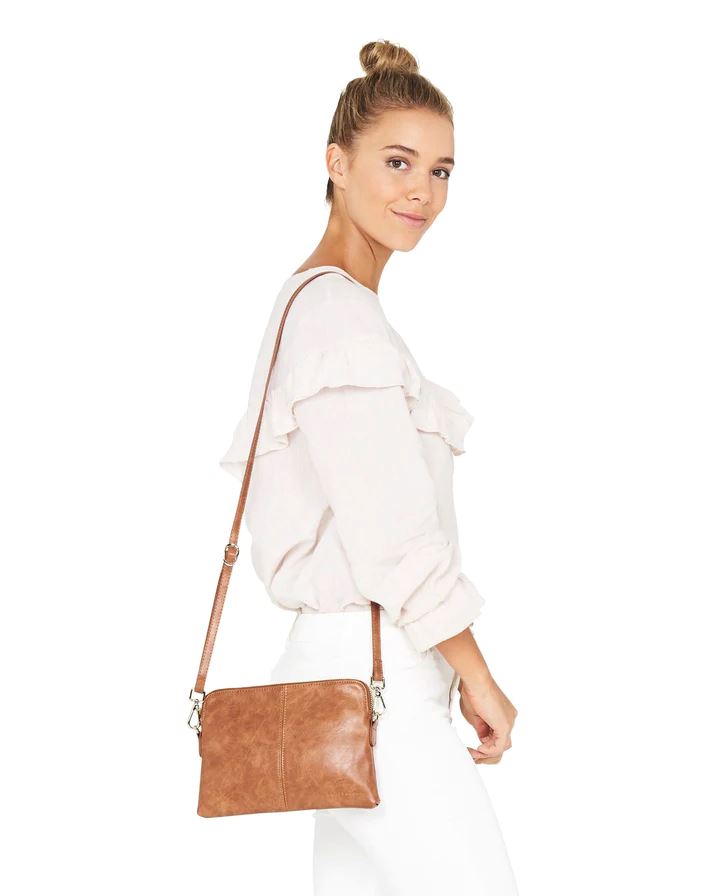 ELMS + KING Bowery Wallet - Tan WALLET - Zabecca Living