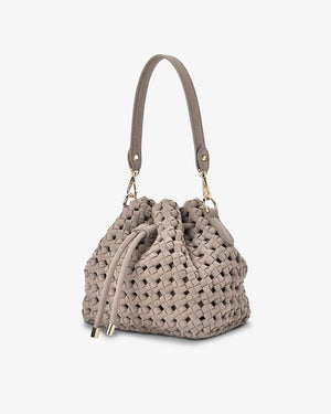 ELMS + KING Box Weave Bag - Fawn HANDBAG - Zabecca Living