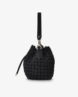 ELMS + KING Box Weave Bag - Navy HANDBAG - Zabecca Living