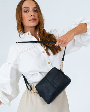 ELMS + KING Burbank Crossbody - Black HANDBAG - Zabecca Living
