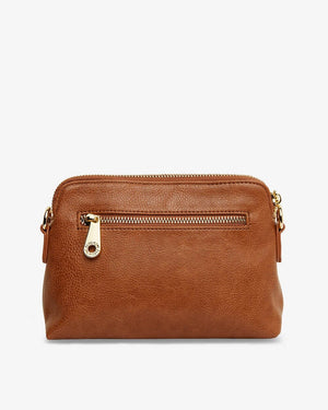 ELMS + KING Burbank Crossbody - Tan Pebble HANDBAG - Zabecca Living