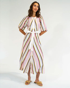 ELMS + KING Cannon Dress - Catalina Stripe Dress - Zabecca Living