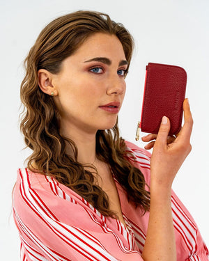 ELMS + KING Centro Wallet - Burgundy WALLET - Zabecca Living
