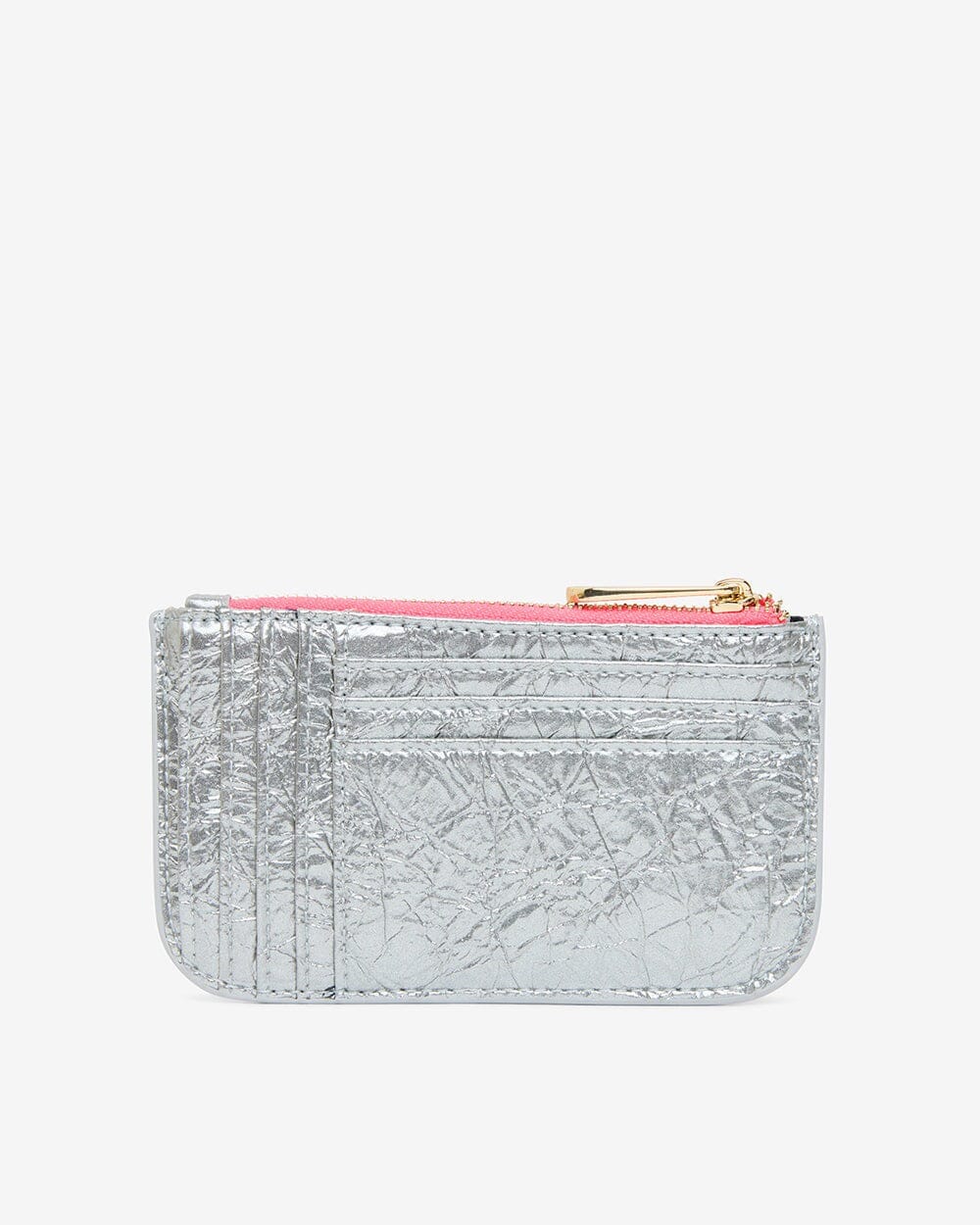 ELMS + KING Centro Wallet - Silver Crinkle WALLET - Zabecca Living