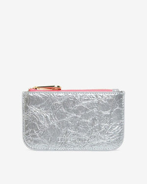 ELMS + KING Centro Wallet - Silver Crinkle WALLET - Zabecca Living