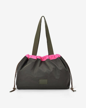ELMS + KING Corsica Tote - Khaki TOTE BAG - Zabecca Living