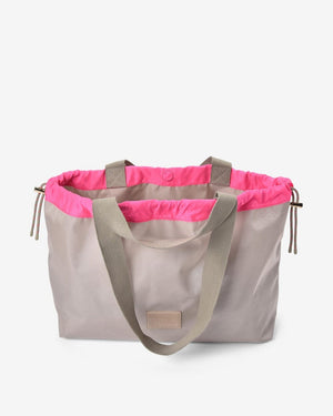 ELMS + KING Corsica Tote - Taupe TOTE BAG - Zabecca Living