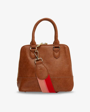 ELMS + KING Fairfax Top Grip - Tan Pebble HANDBAG - Zabecca Living