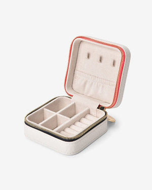 ELMS + KING Jewellery Case - Chalk Jewellery Box - Zabecca Living