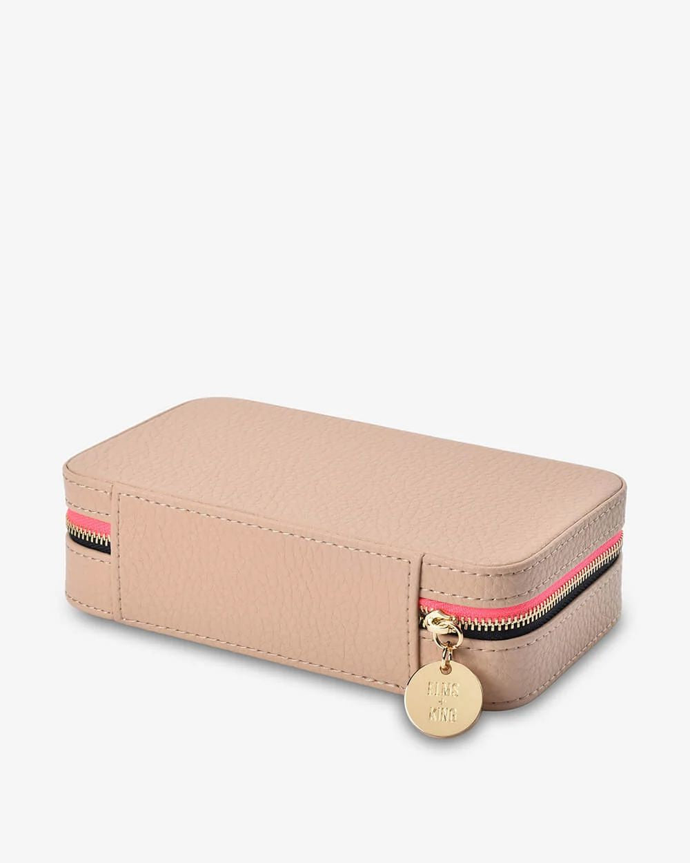 ELMS + KING Jewellery Case Large - Neutral Pebble Jewellery Box - Zabecca Living