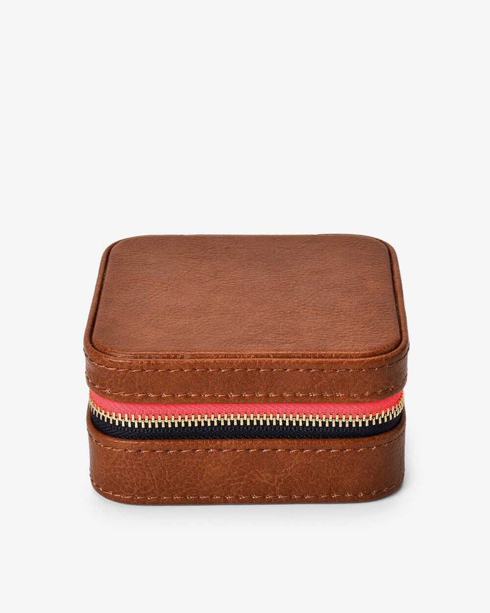ELMS + KING Jewellery Case - Tan Pebble Jewellery Box - Zabecca Living