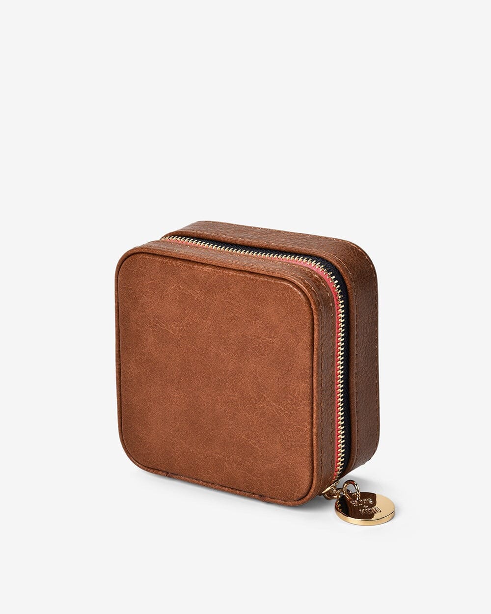 ELMS + KING Jewellery Case - Tan Pebble Jewellery Box - Zabecca Living