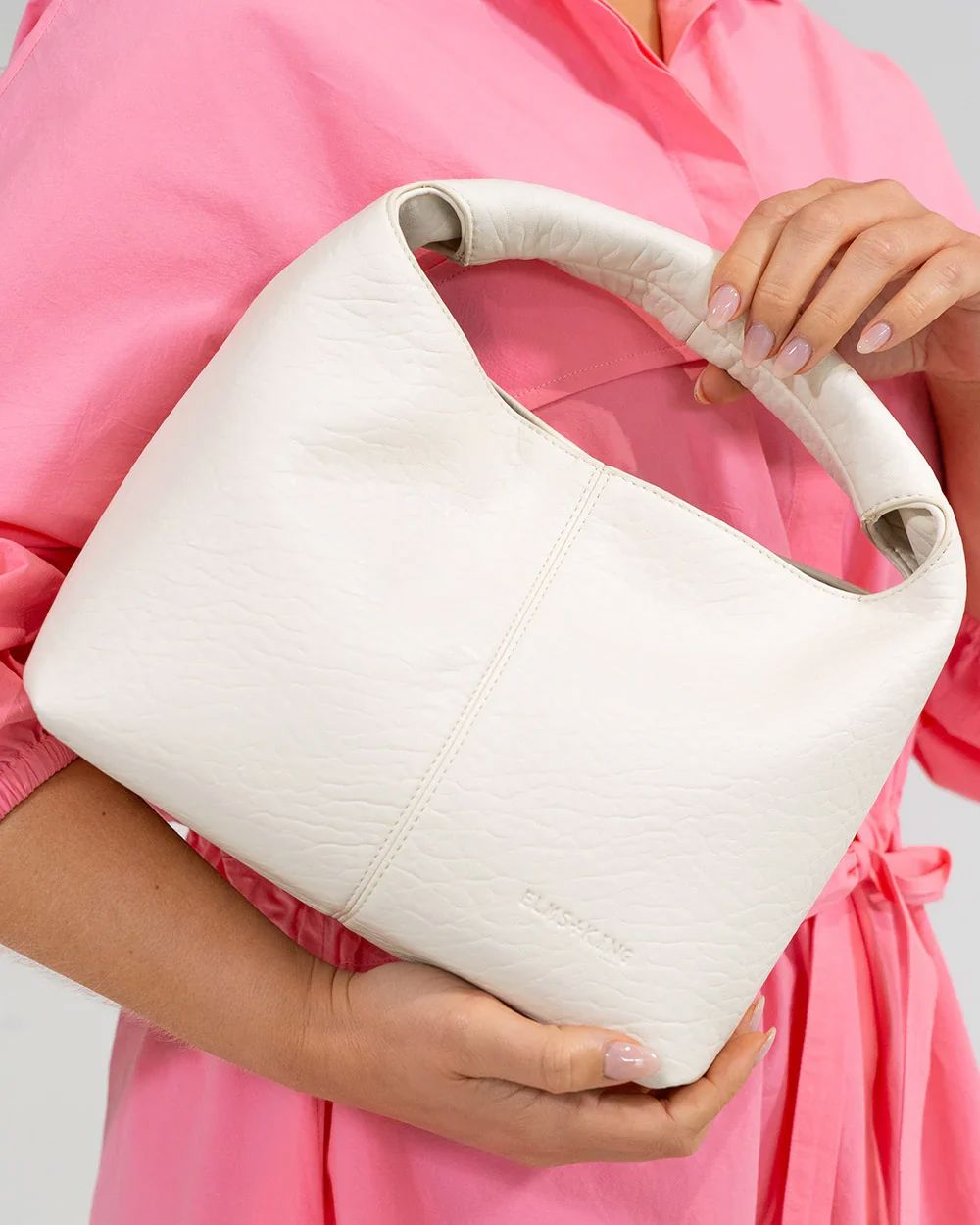 ELMS + KING Linton Crossbody Large - Chalk HANDBAG - Zabecca Living