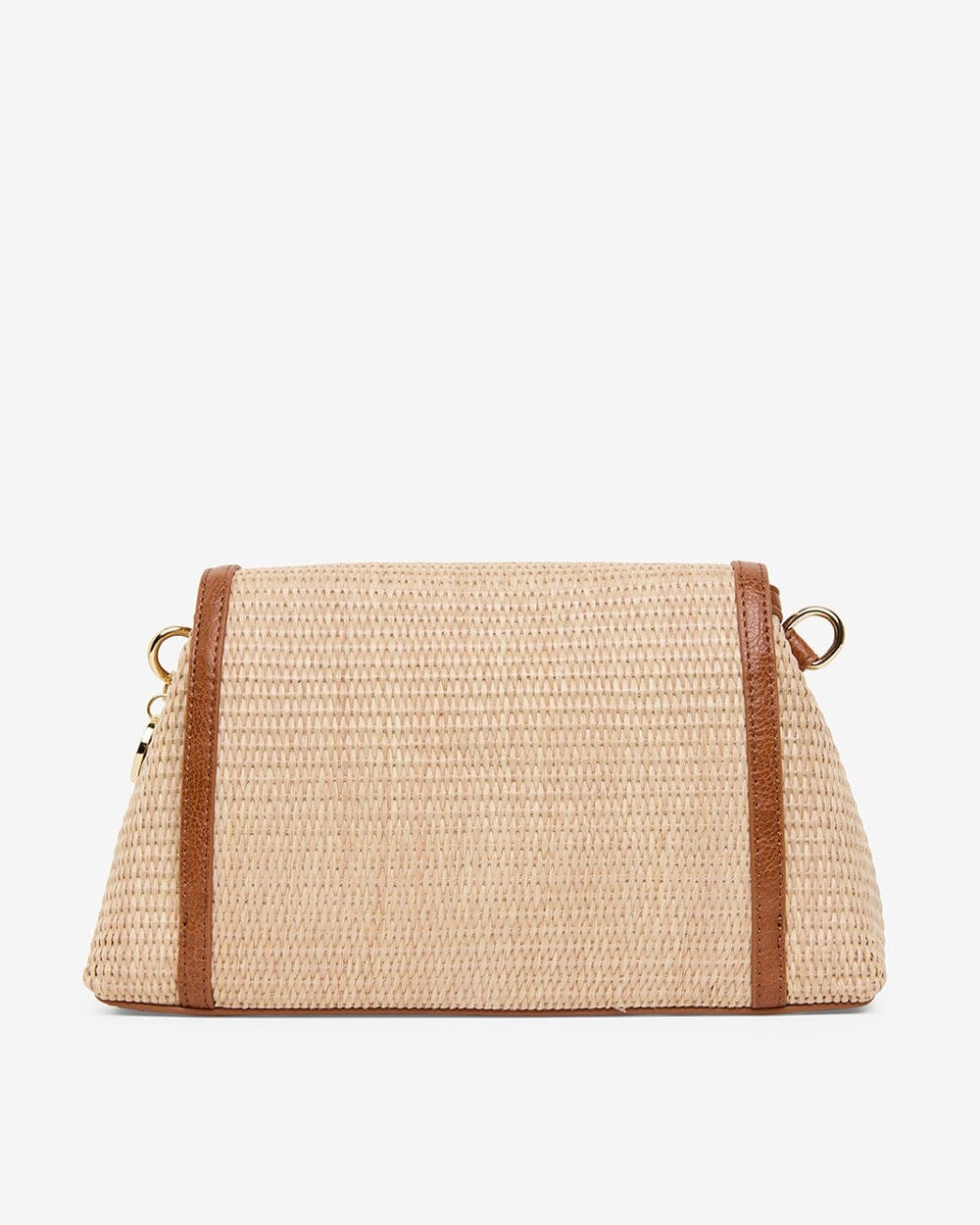 ELMS + KING Lugano Crossbody - Tan Weave HANDBAG - Zabecca Living