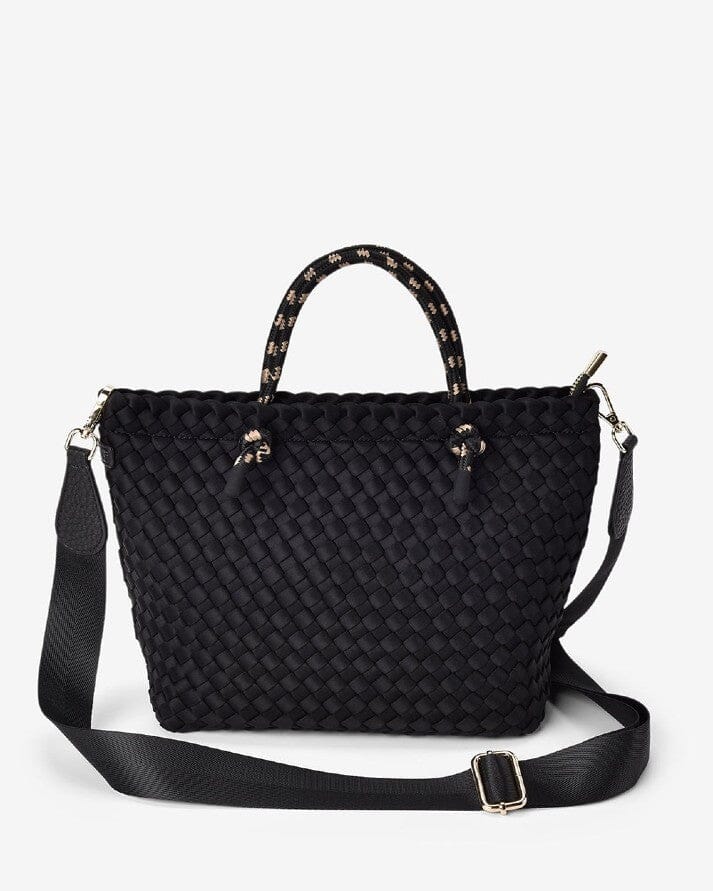 ELMS + KING Michigan Tote - Black Neo Plait TOTE BAG - Zabecca Living