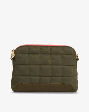 ELMS + KING Mini Soho Crossbody - Khaki HANDBAG - Zabecca Living