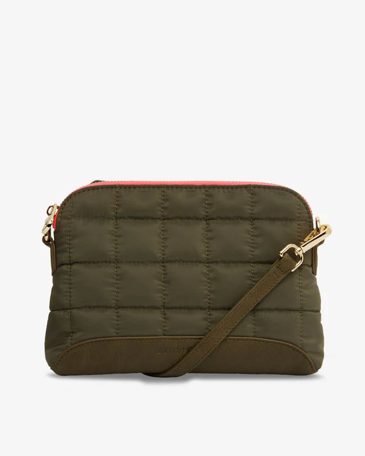 ELMS + KING Mini Soho Crossbody - Khaki HANDBAG - Zabecca Living