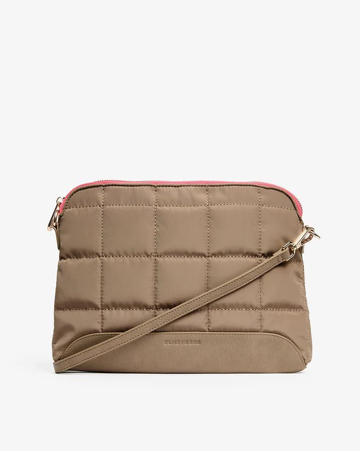 ELMS + KING Mini Soho Crossbody - Taupe HANDBAG - Zabecca Living