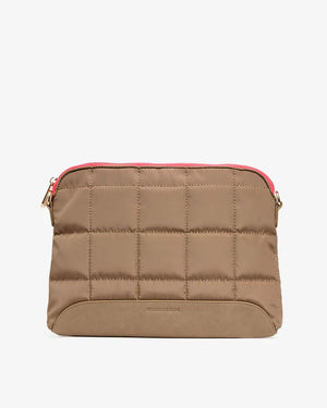 ELMS + KING Mini Soho Crossbody - Taupe HANDBAG - Zabecca Living