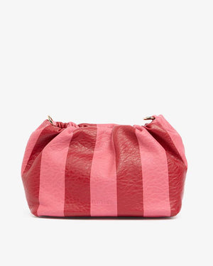 ELMS + KING Monty Crossbody Bag - Burgundy Stripe HANDBAG - Zabecca Living