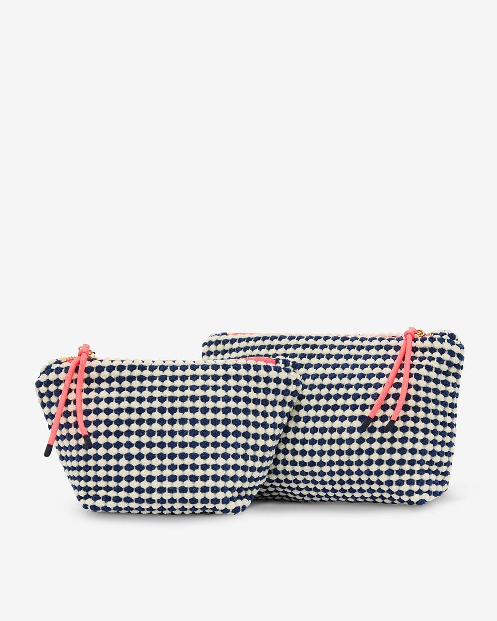 ELMS + KING Napili Case Large - Navy/White HANDBAG - Zabecca Living