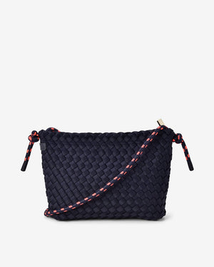 ELMS + KING Panama Crossbody - Navy Neo Plait HANDBAG - Zabecca Living