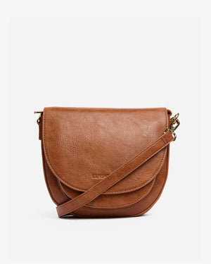ELMS + KING Salerno Petite Handbag - Tan Pebble HANDBAG - Zabecca Living