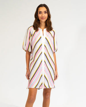 ELMS + KING Santa Cruz Dress - Catalina Stripe Dress - Zabecca Living