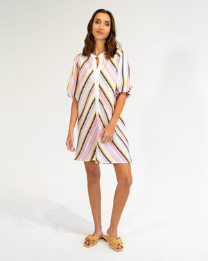 ELMS + KING Santa Cruz Dress - Catalina Stripe Dress - Zabecca Living